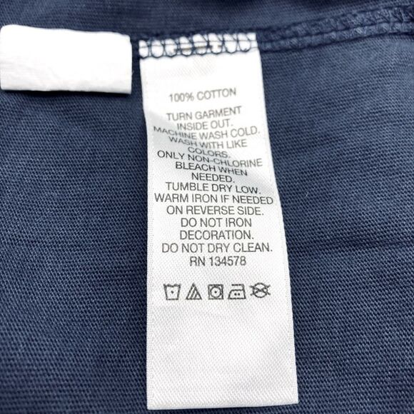 Vineyard Vines Men's Navy Long Sleeve Shirt S - Picture 6 of 7